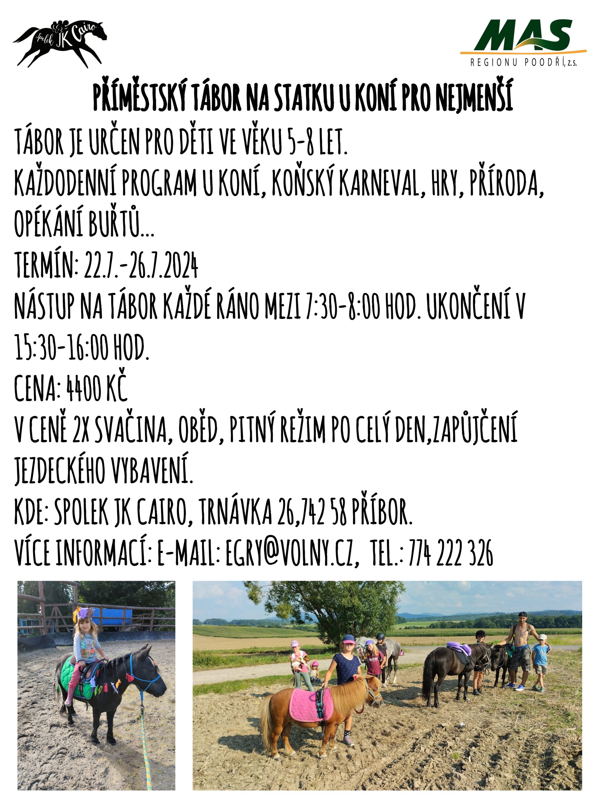 Příměstský tábor na statku